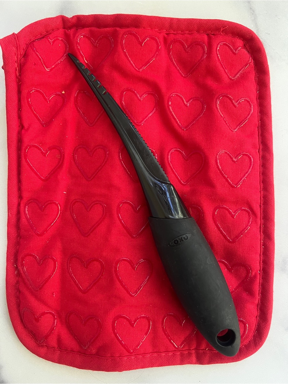 OXO Good Grips Shrimp Cleaner with Non Slip Handle, Black